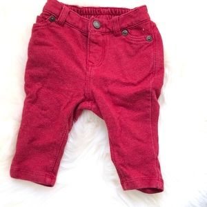 Baby Gap Infant Red Pants 0-3mo